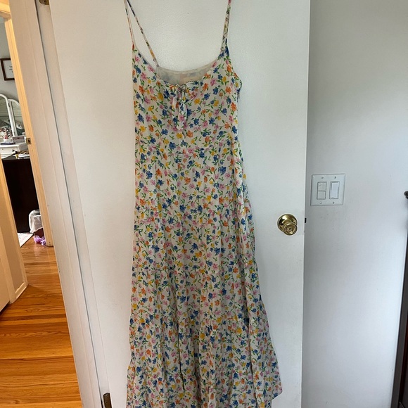 Floral Multicolor Maxi Dress - Picture 1 of 5